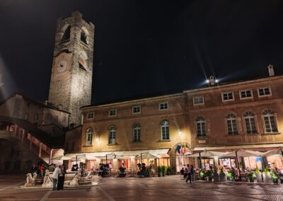 Tour serale di Bergamo alta